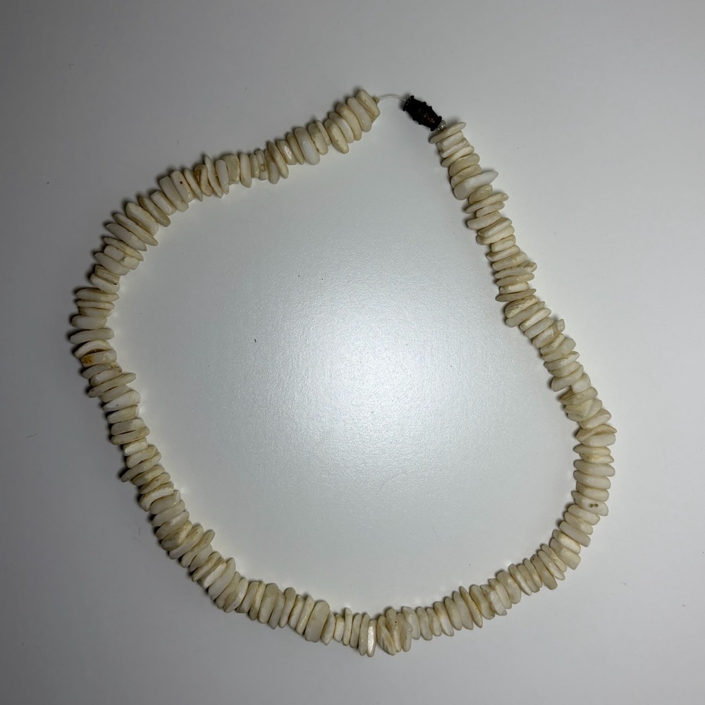 Cream Beaded Necklace
